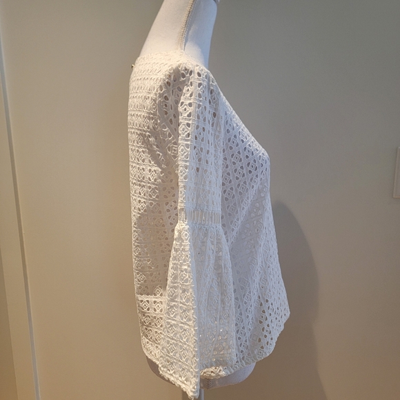 ❤️JOE'S SUMMER WHITE BLOUSE - Picture 3 of 7